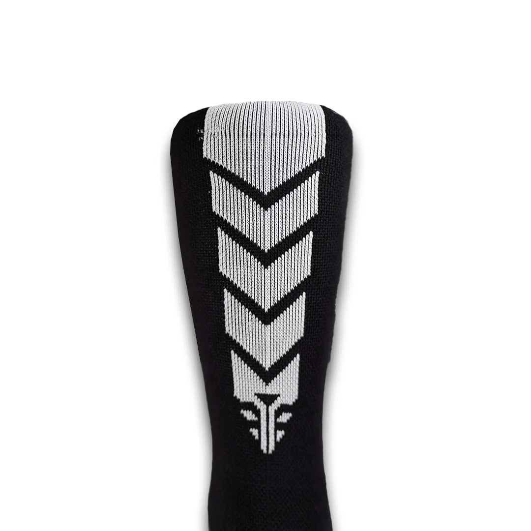 For The Footballer XLR8R Pro No Slip Socks - Black - Image 2
