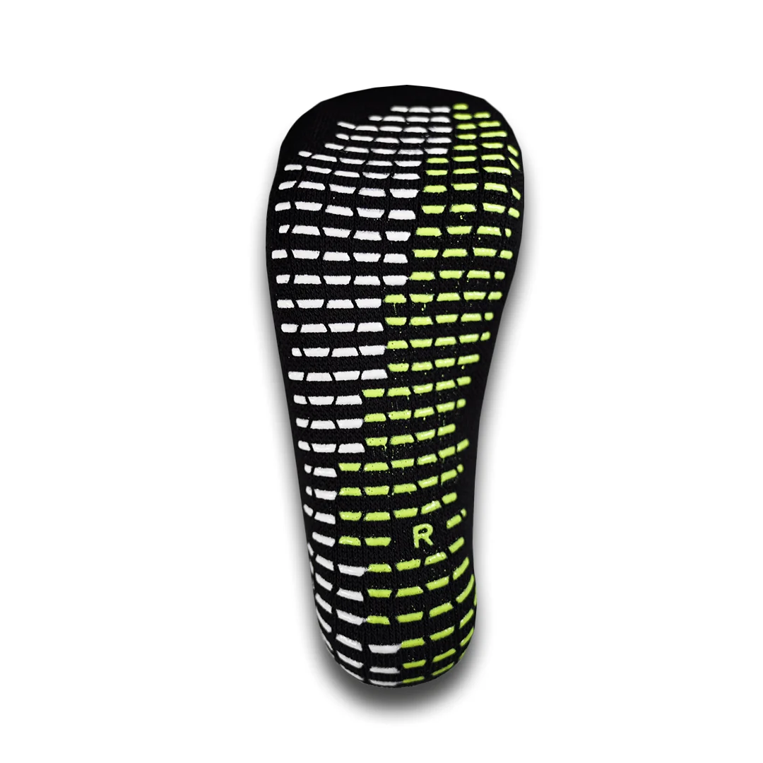 For The Footballer XLR8R Pro No Slip Socks - Black - Image 3