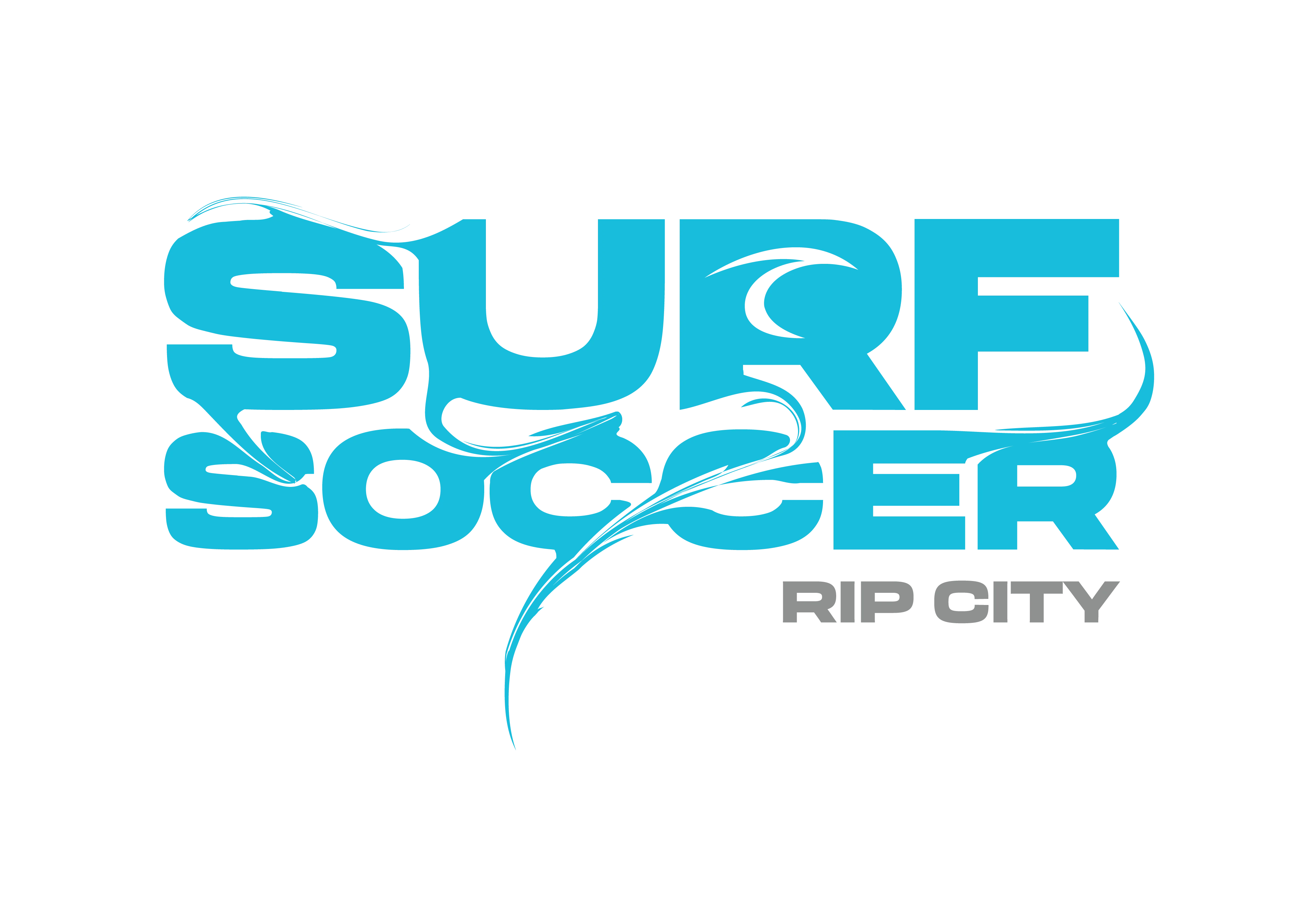 Blue Surf Soccer Paint Rip City