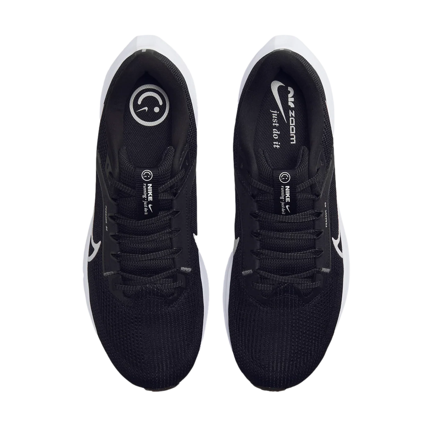 Coach 2024 Nike Pegasus 40 Womens Running Shoe - Black/White - Image 3