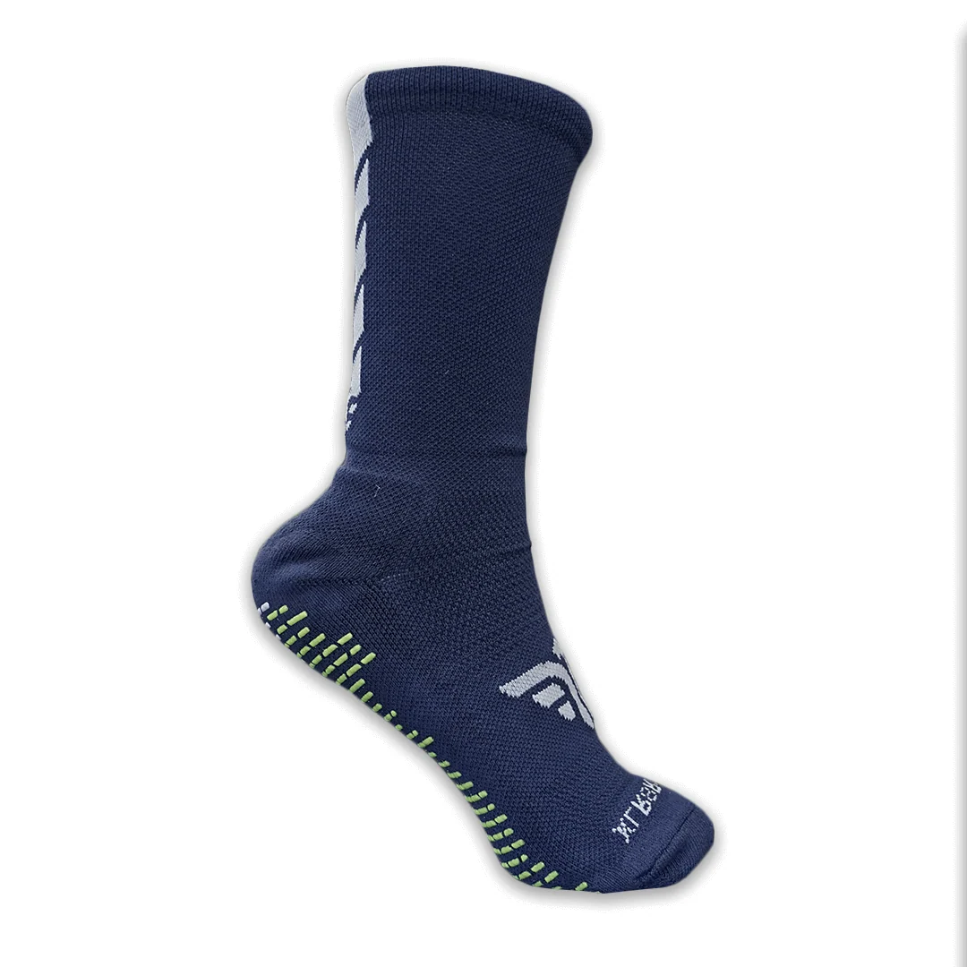 For The Footballer XLR8R Pro No Slip Socks - Navy Blue