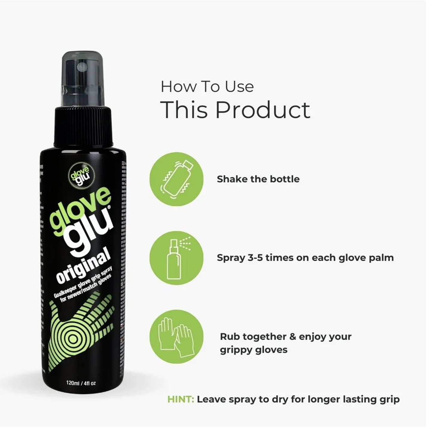 Gloveglu Goalkeeper Glove Original Revive Formula (120ml) - Image 2