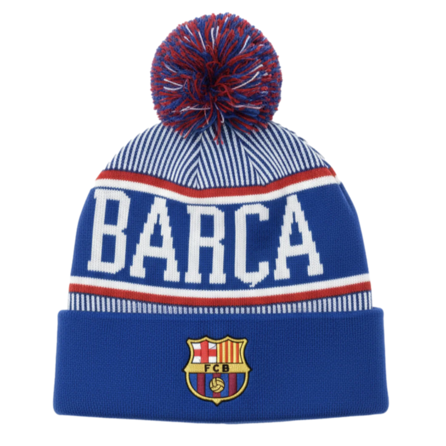 Just Barcelona Pom Pom Beanie