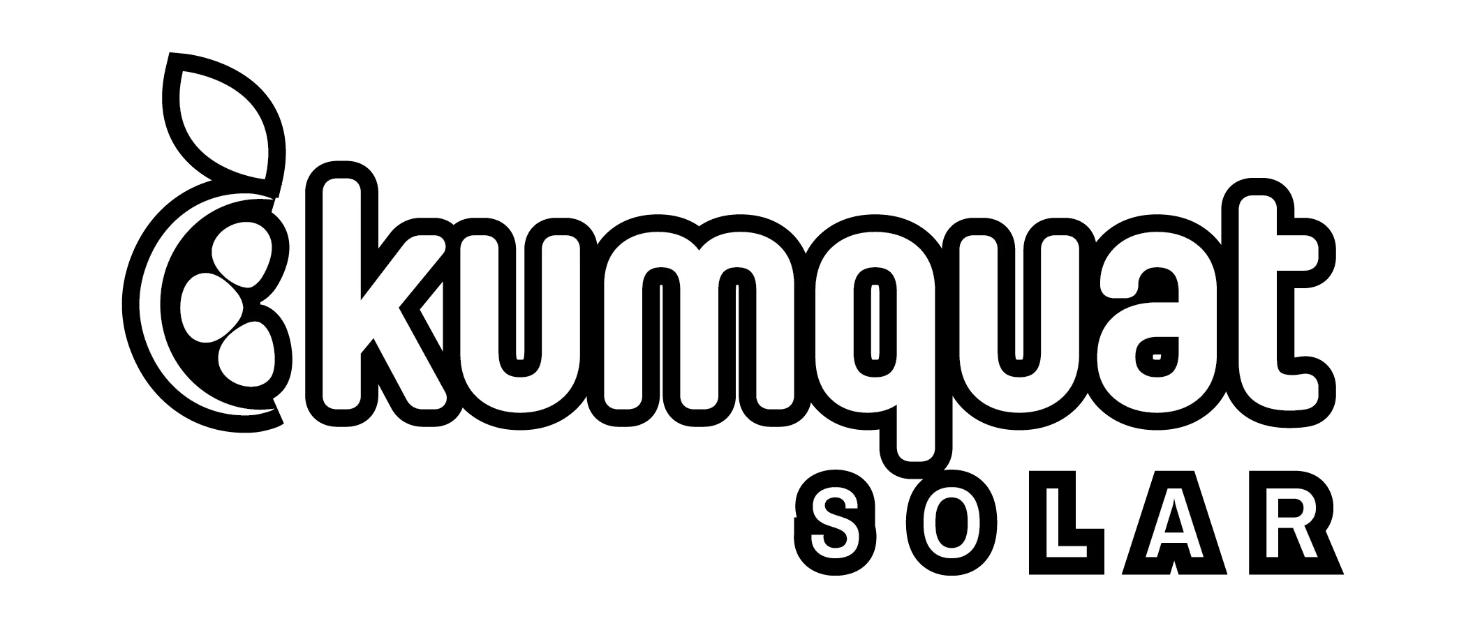 Kumquat Sponsor Logo - White (Solar)