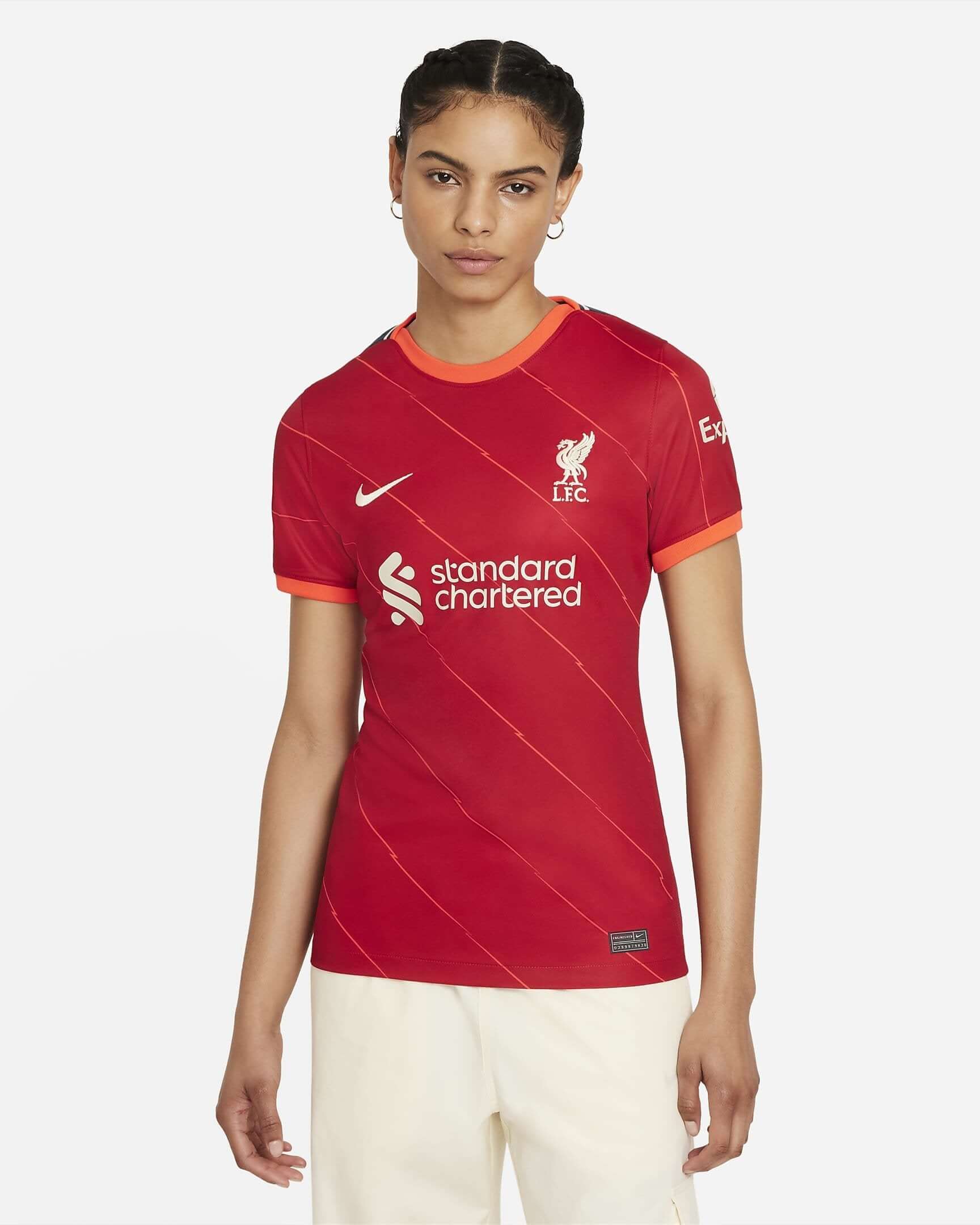 Liverpool 21/22 Womens Home Jersey - Image 3