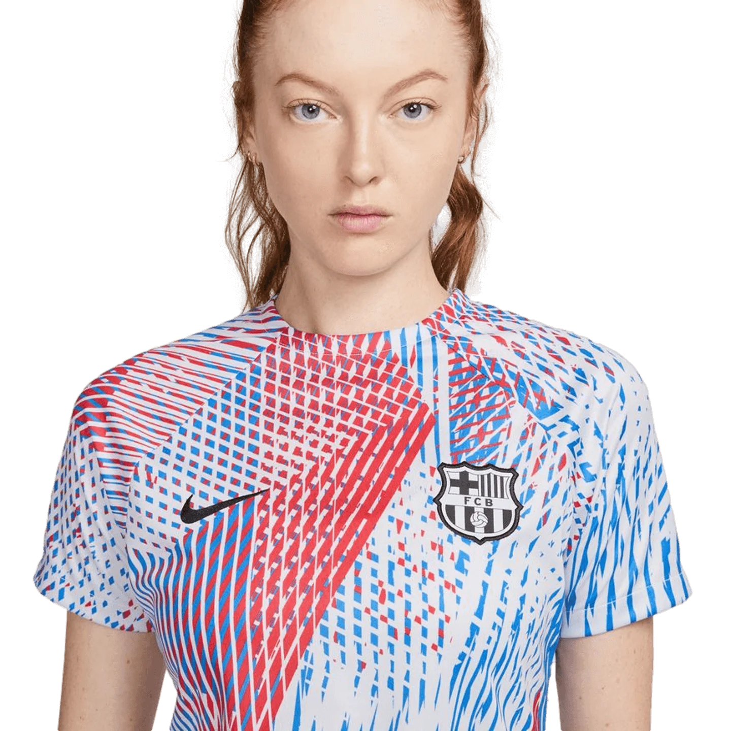 Nike Barcelona Womens Pre-Match Jersey - Image 3