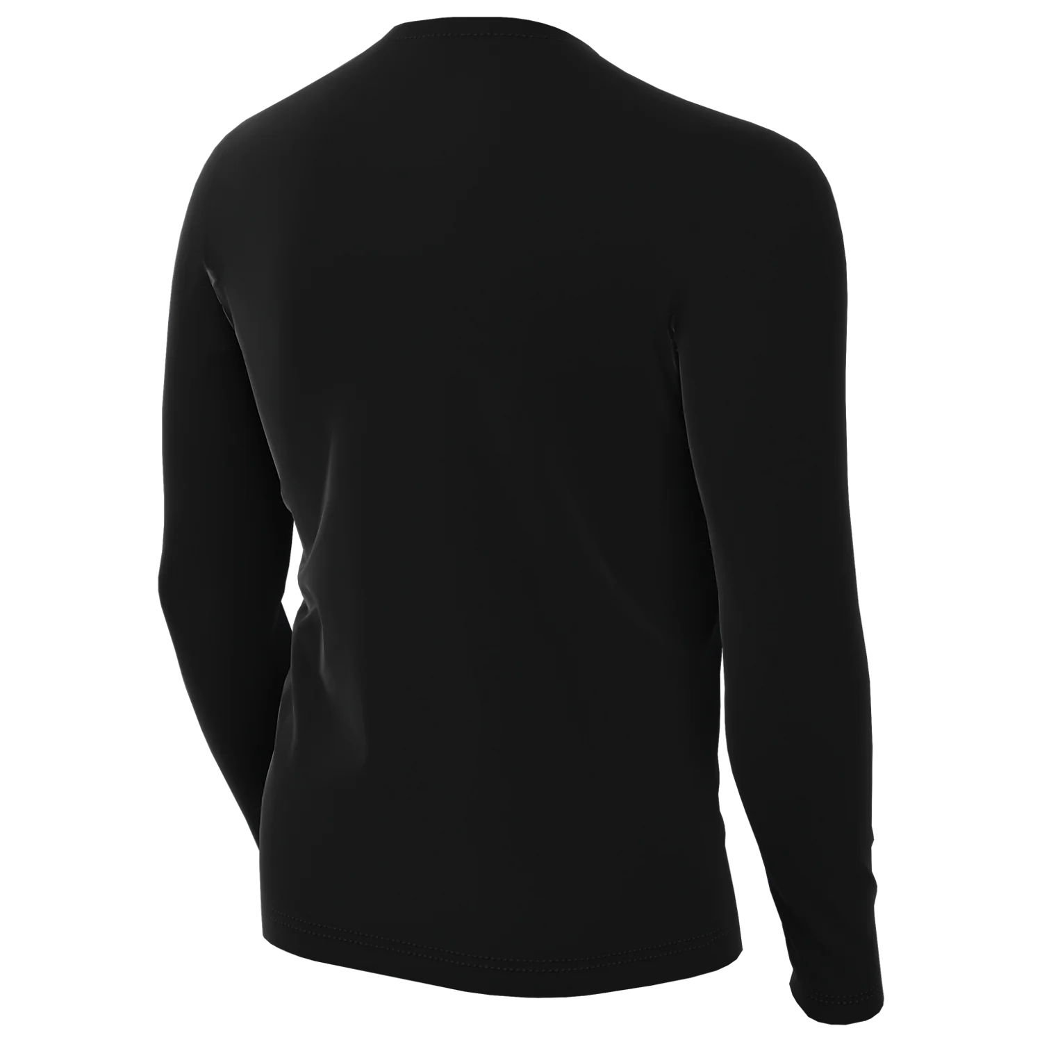 Nike Youth Dri-FIT Legend Long Sleeve Tee - Black - Image 2