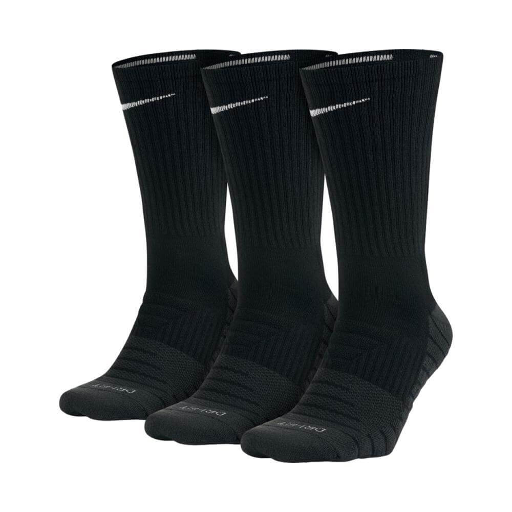 Nike Everyday Max Cushion Crew Socks (3 Pack) - Black