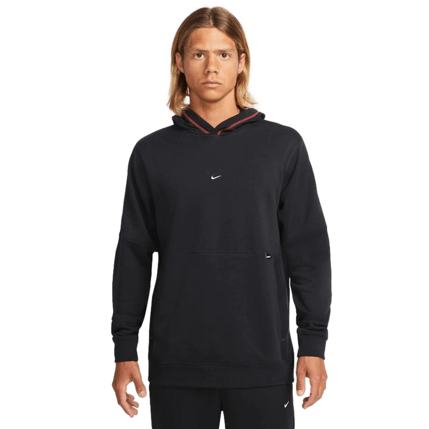 Nike Fleece Soccer Hoodie - Black - Image 2