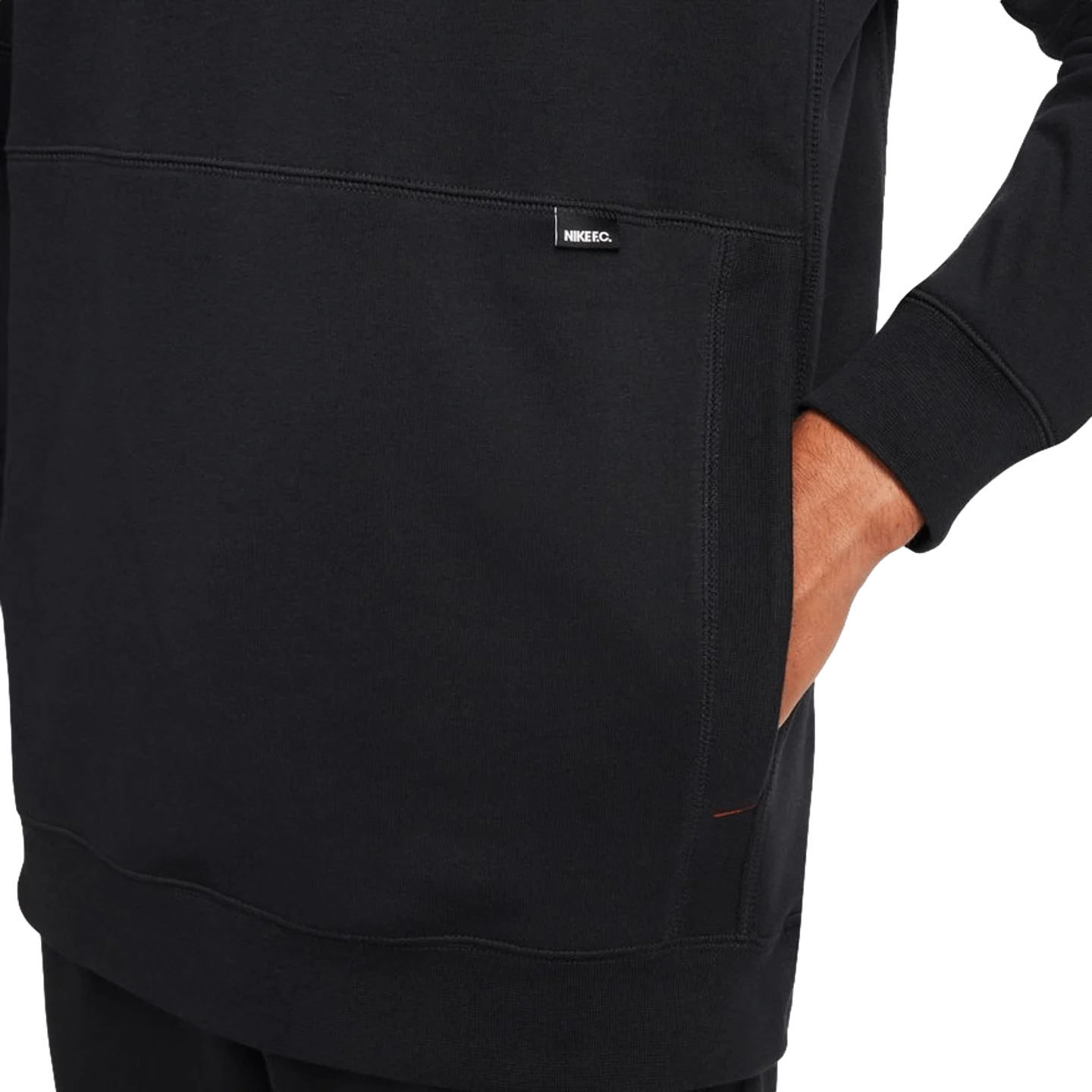 Nike Fleece Soccer Hoodie - Black - Image 5