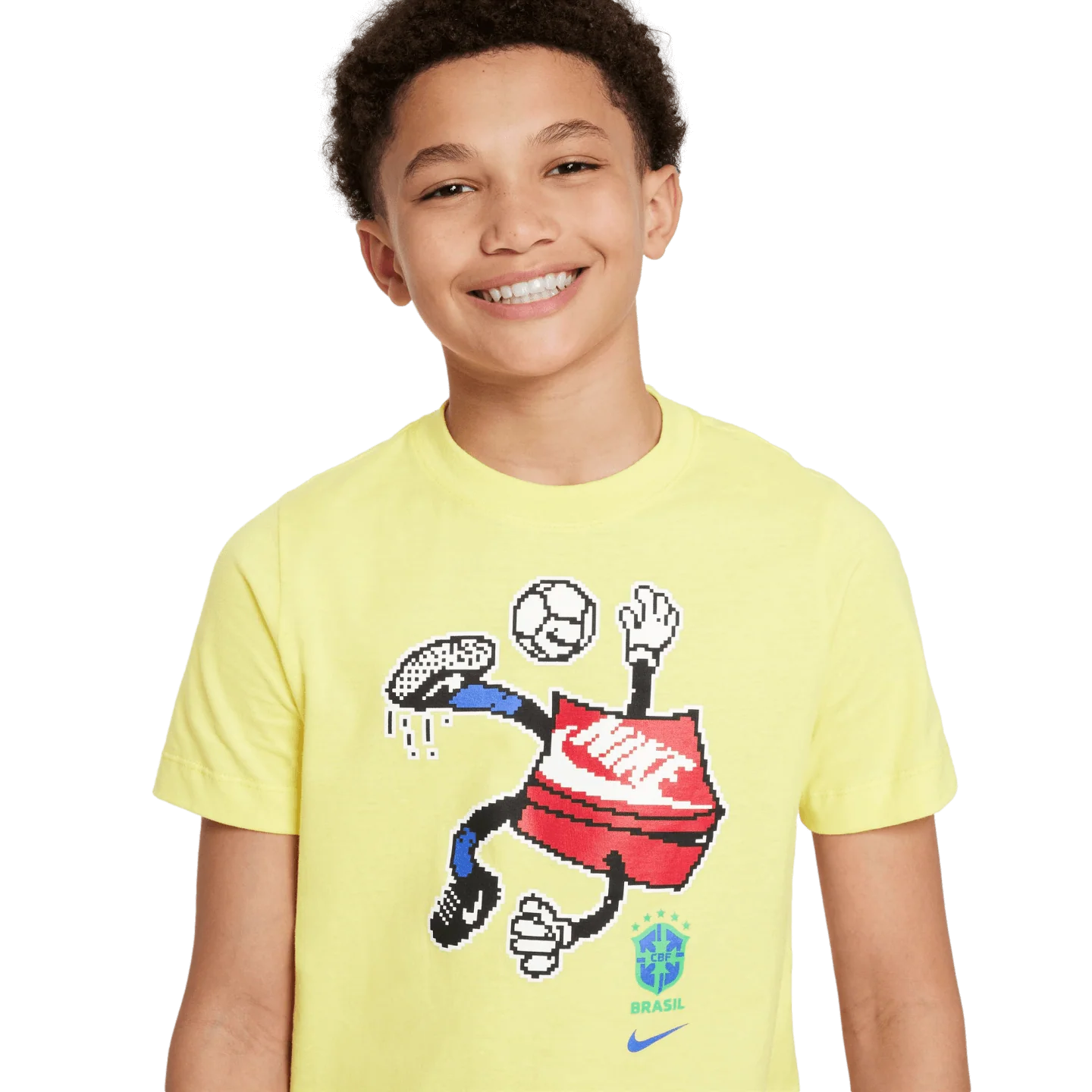 Nike Brazil Shoebox Character Youth Tee - Image 3