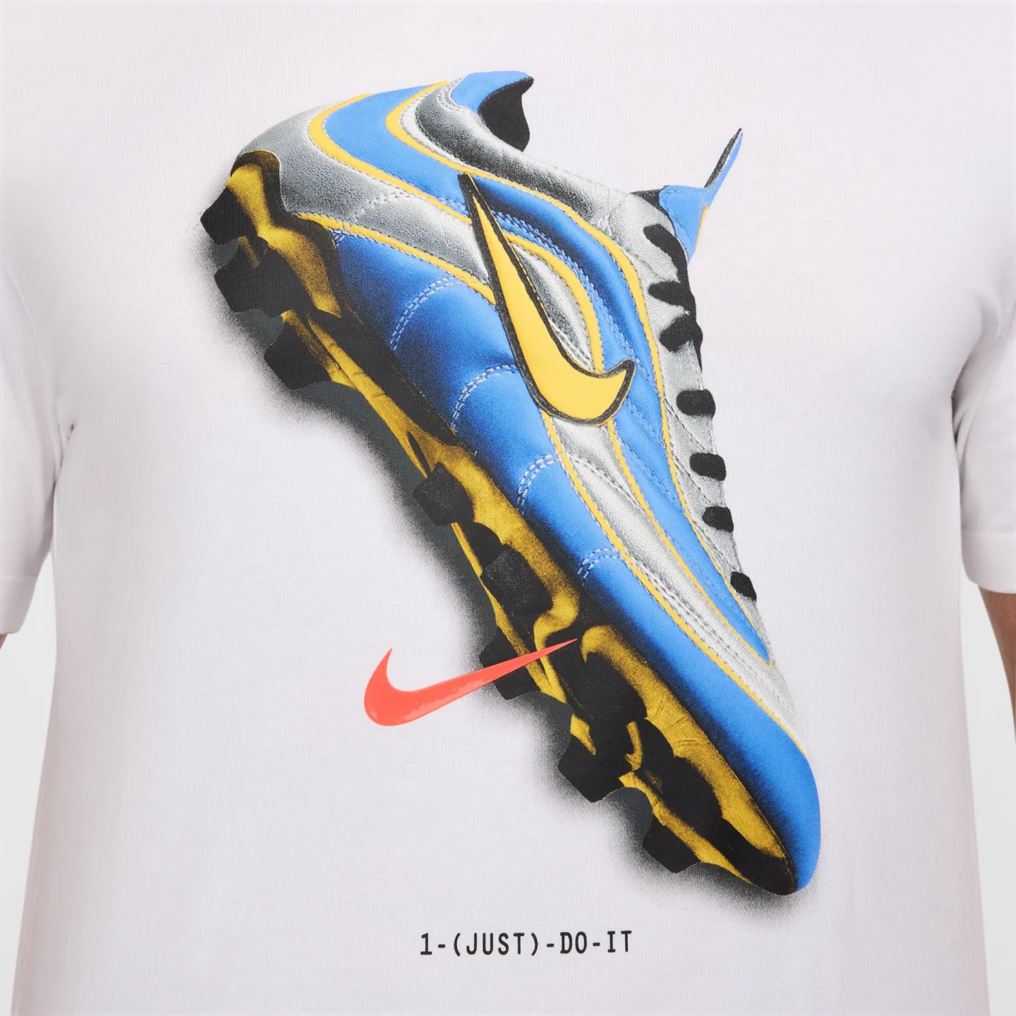 Nike Soccer Shoe Tee - White - Image 3