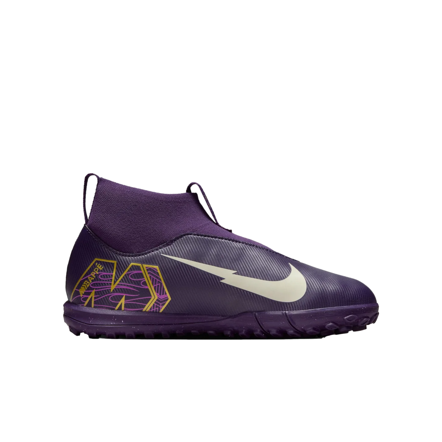 Nike Mercurial Zoom Superfly 10 Academy KM Mbappe Youth Turf Shoes - Image 3