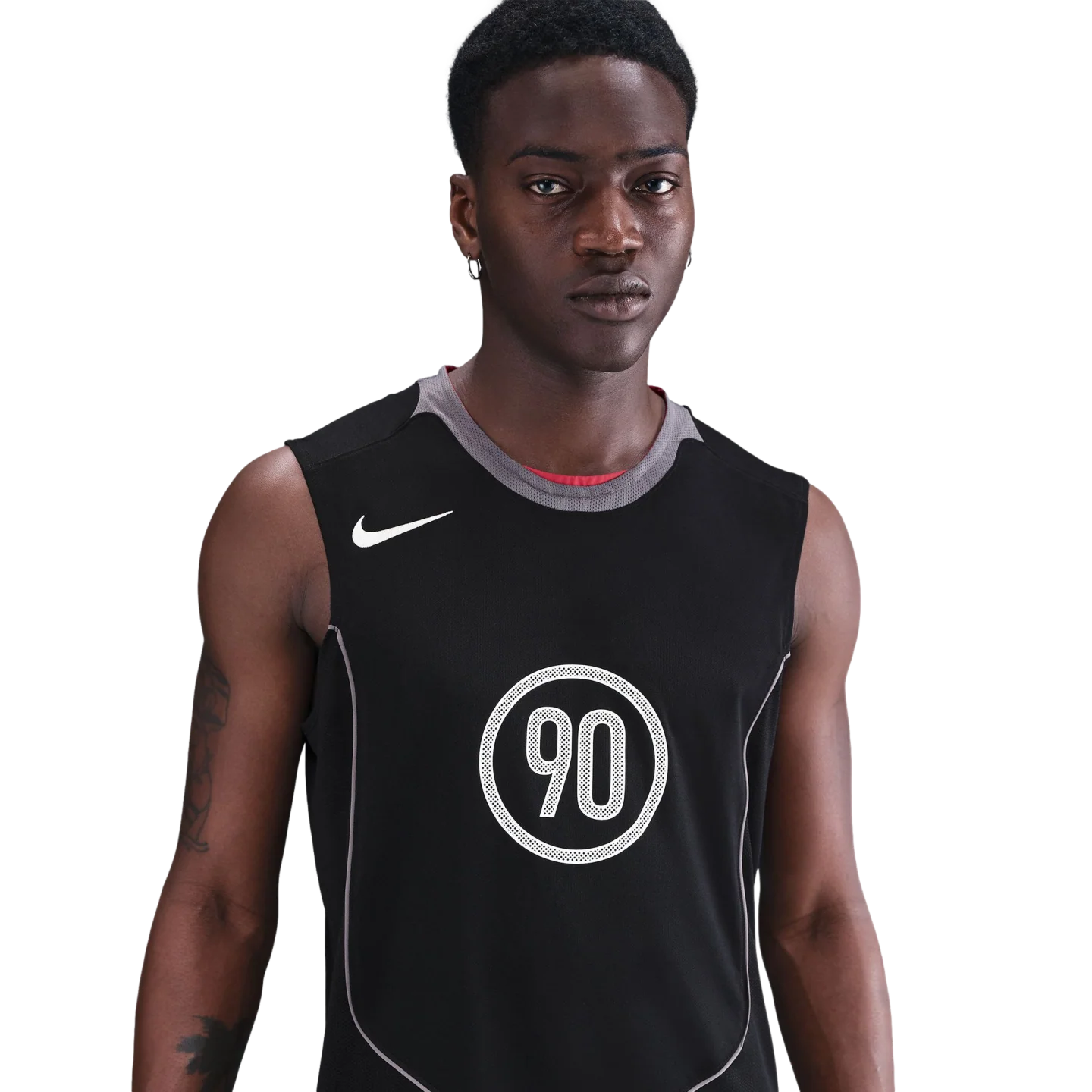 Nike Total 90 Sleeveless Jersey - Black - Image 3