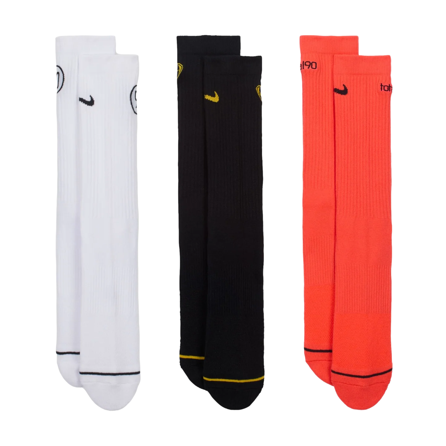 Nike Total 90 Everyday Cushioned Crew Socks (3 Pack) - Image 2