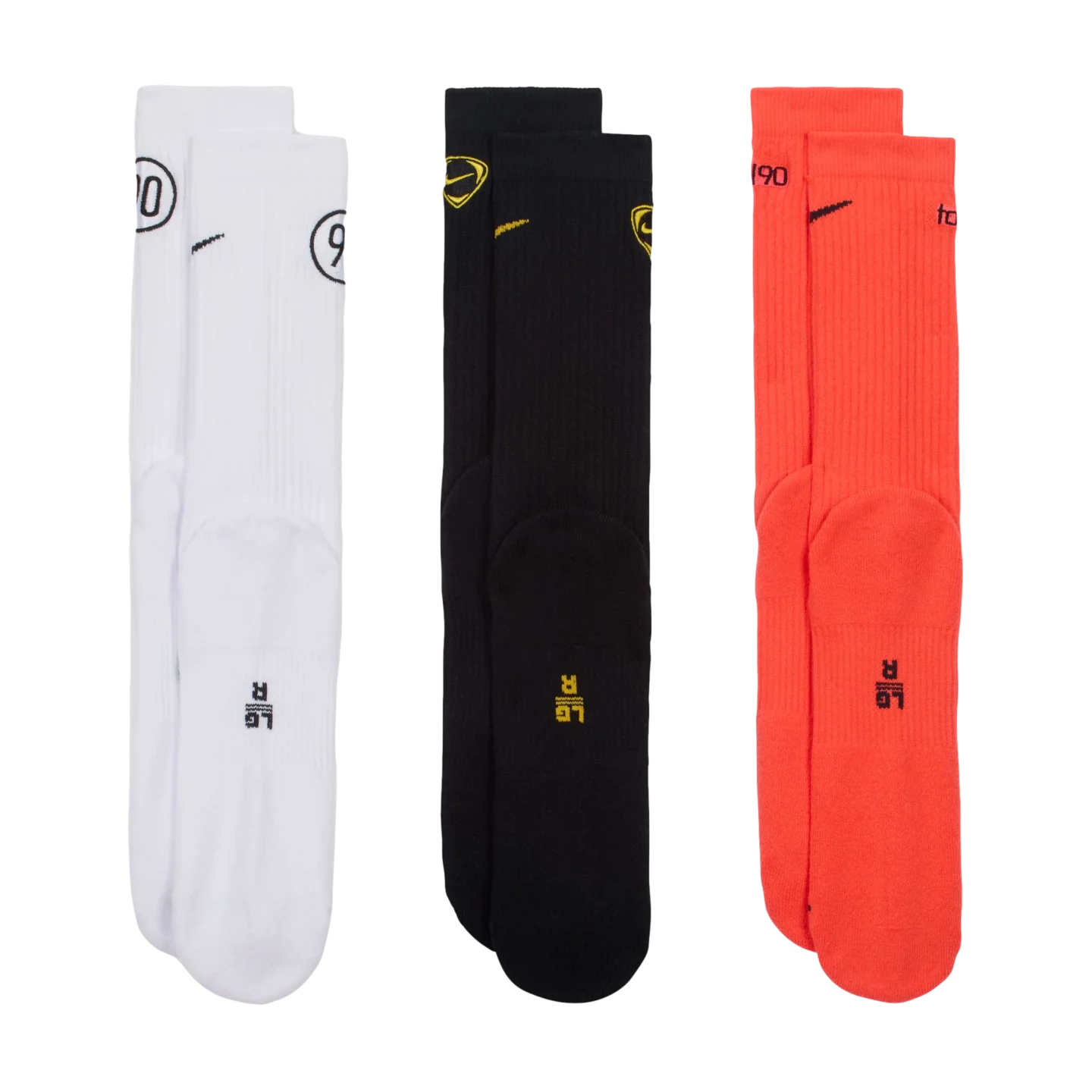 Nike Total 90 Everyday Cushioned Crew Socks (3 Pack) - Image 3