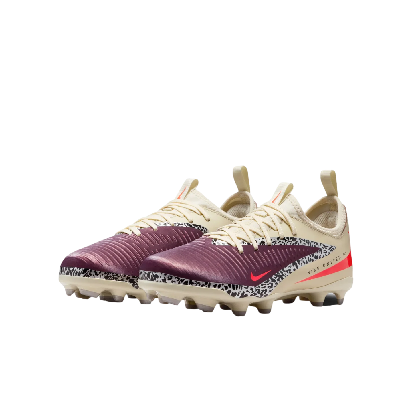 Nike Phantom 6 Low Academy United Youth Firm Ground Cleats - Image 2