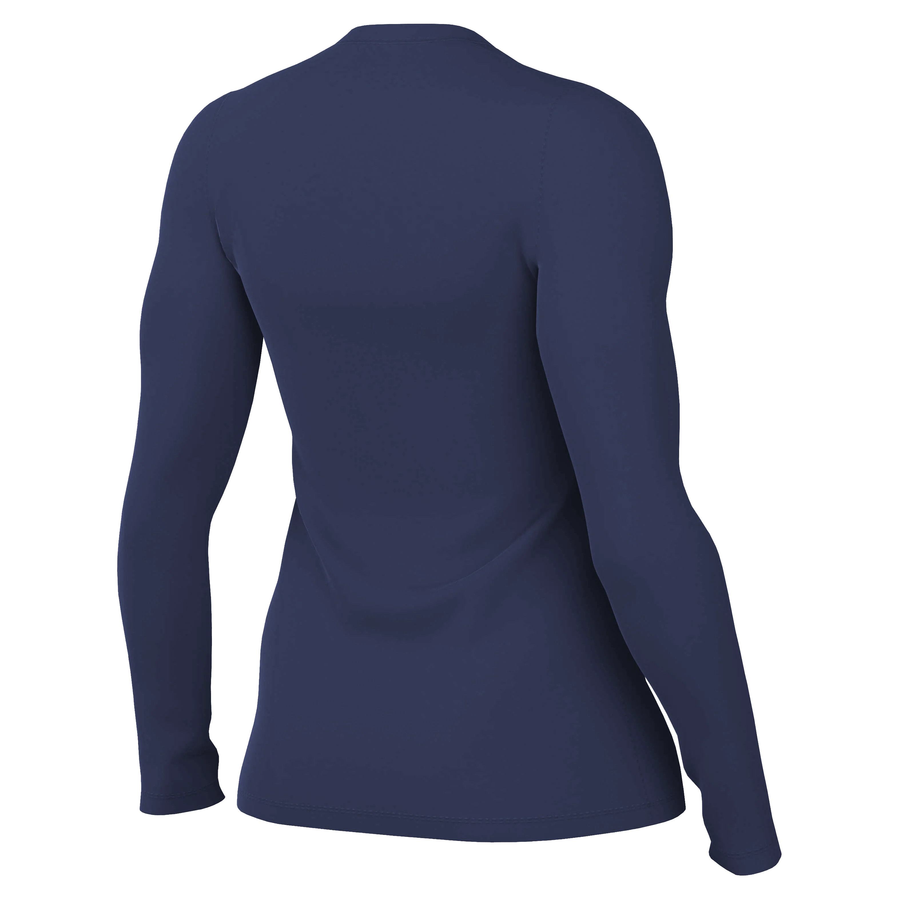 Nike Women's Legend Long Sleeve Tee - Navy Blue - Image 2