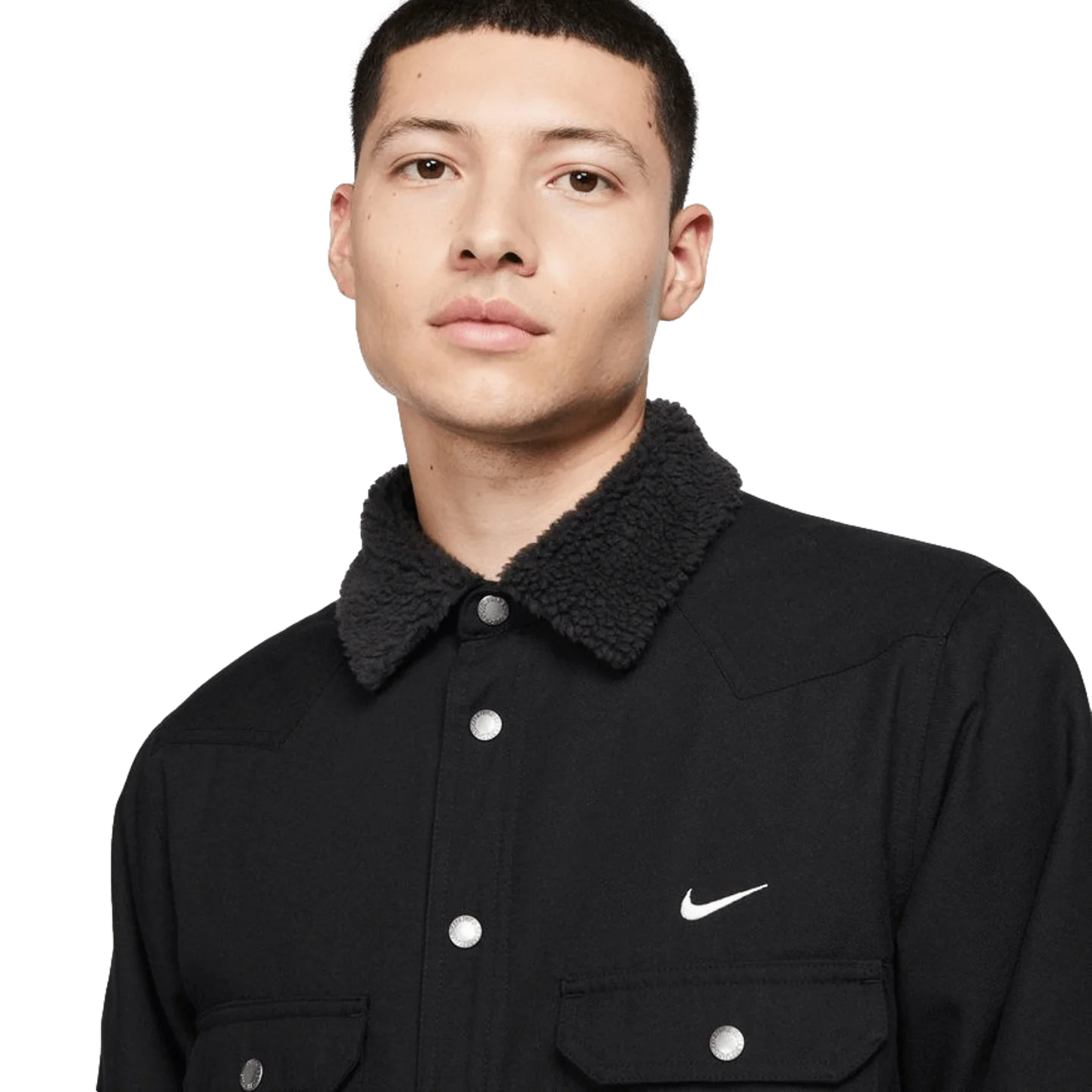 Nike SB Padded Flannel Skate Jacket - Black - Image 3