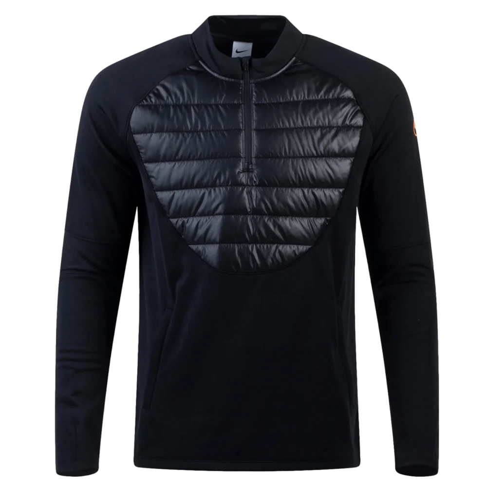 Nike Therma-Fit Academy Winter Warrior Drill Top - Black