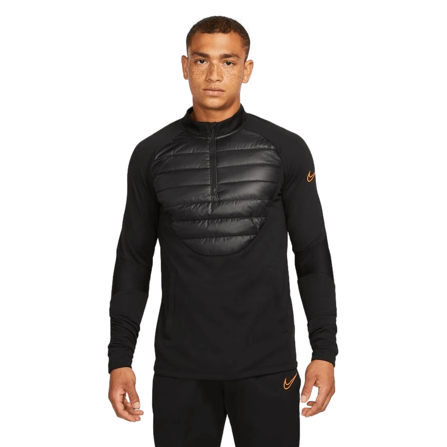Nike Therma-Fit Academy Winter Warrior Drill Top - Black - Image 2