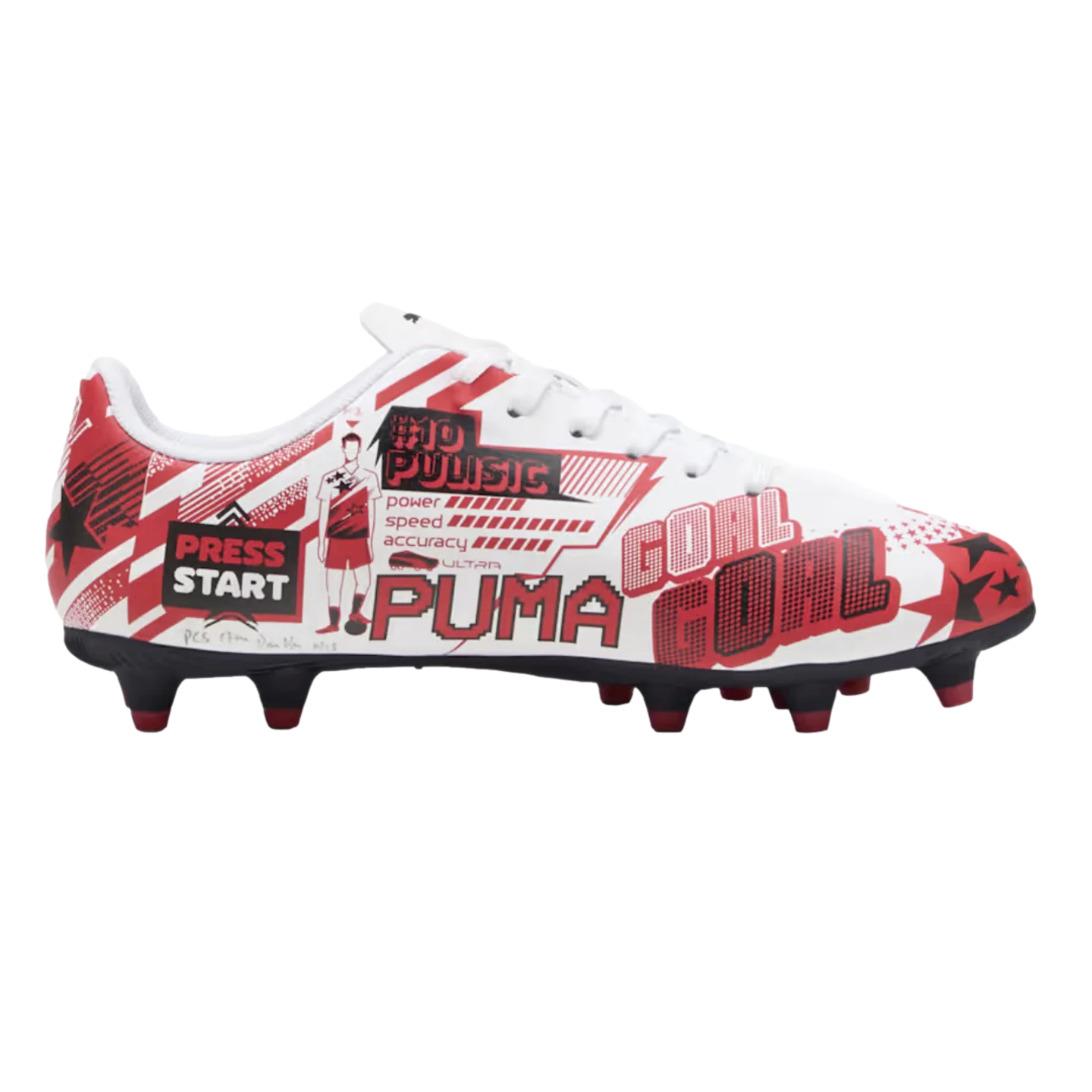 Puma Ultra CP Pulisic Legacy Youth Firm Ground Cleats