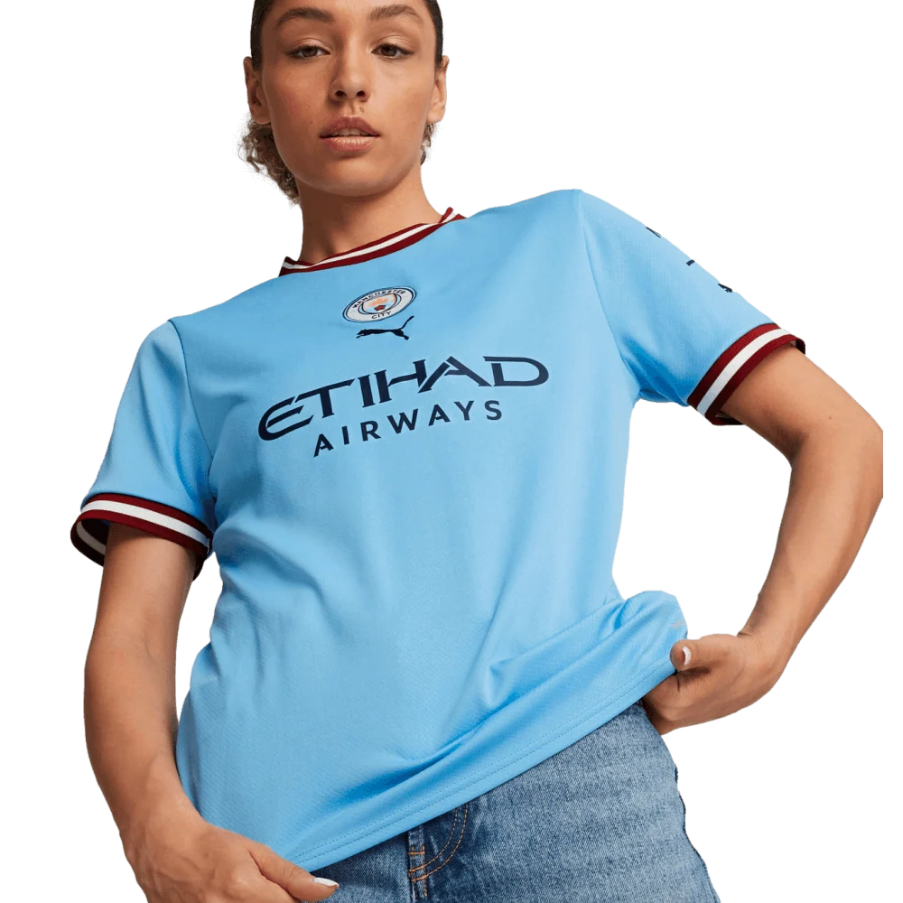 Puma Manchester City 22/23 Womens Home Jersey - Image 3
