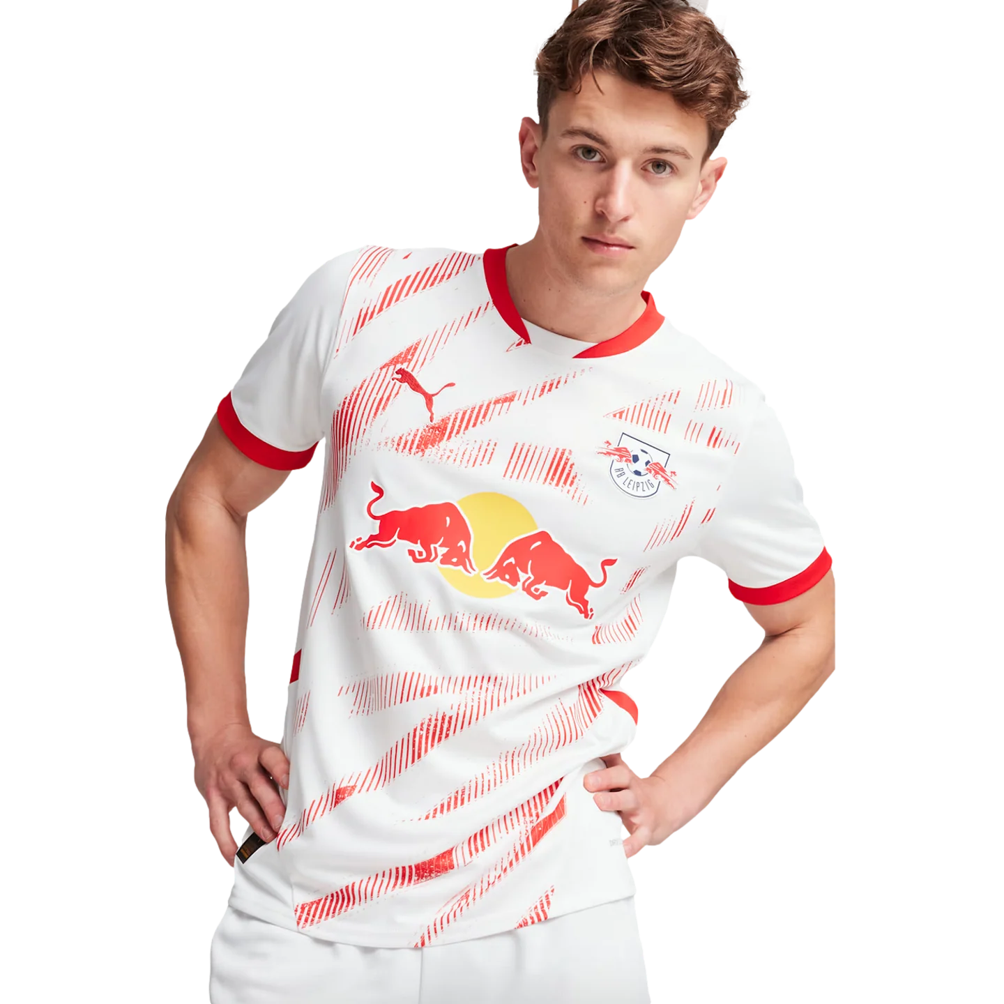 (PUMA-776400-01) Puma Red Bulls Leipzig 24/25 Home Jersey [WHITE] - Image 3