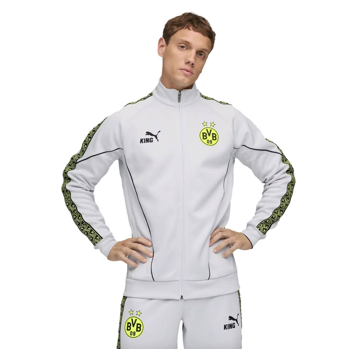Puma Borussia Dortmund King Anthem Jacket - Image 2
