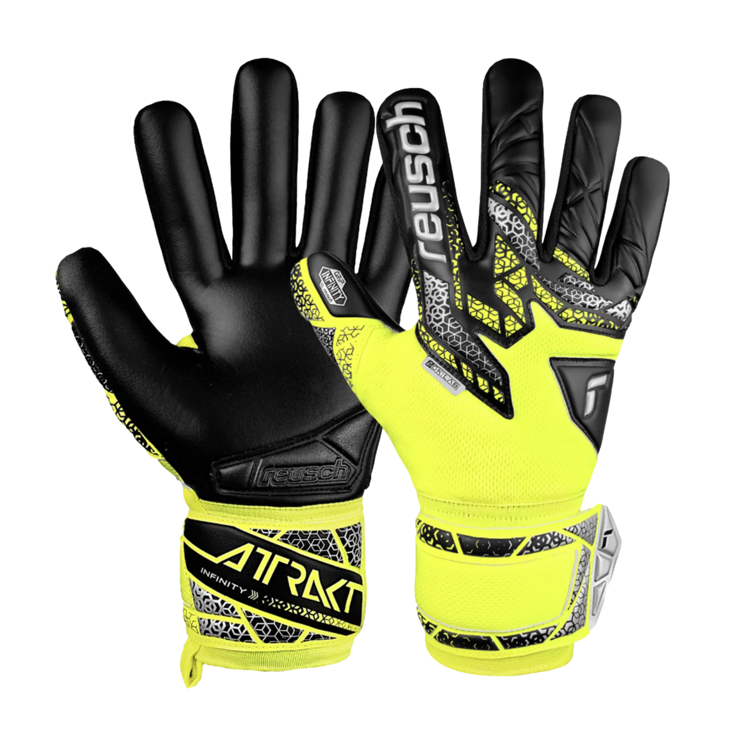 Reusch Attrakt Infinity NC Goalkeeper Gloves - Image 3