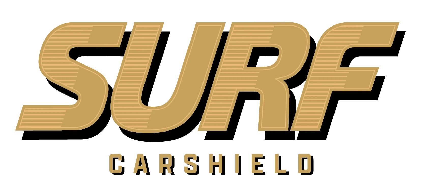 Surf 2026 Middle Chest 'Ola de Oro' Logo - Carshield Surf