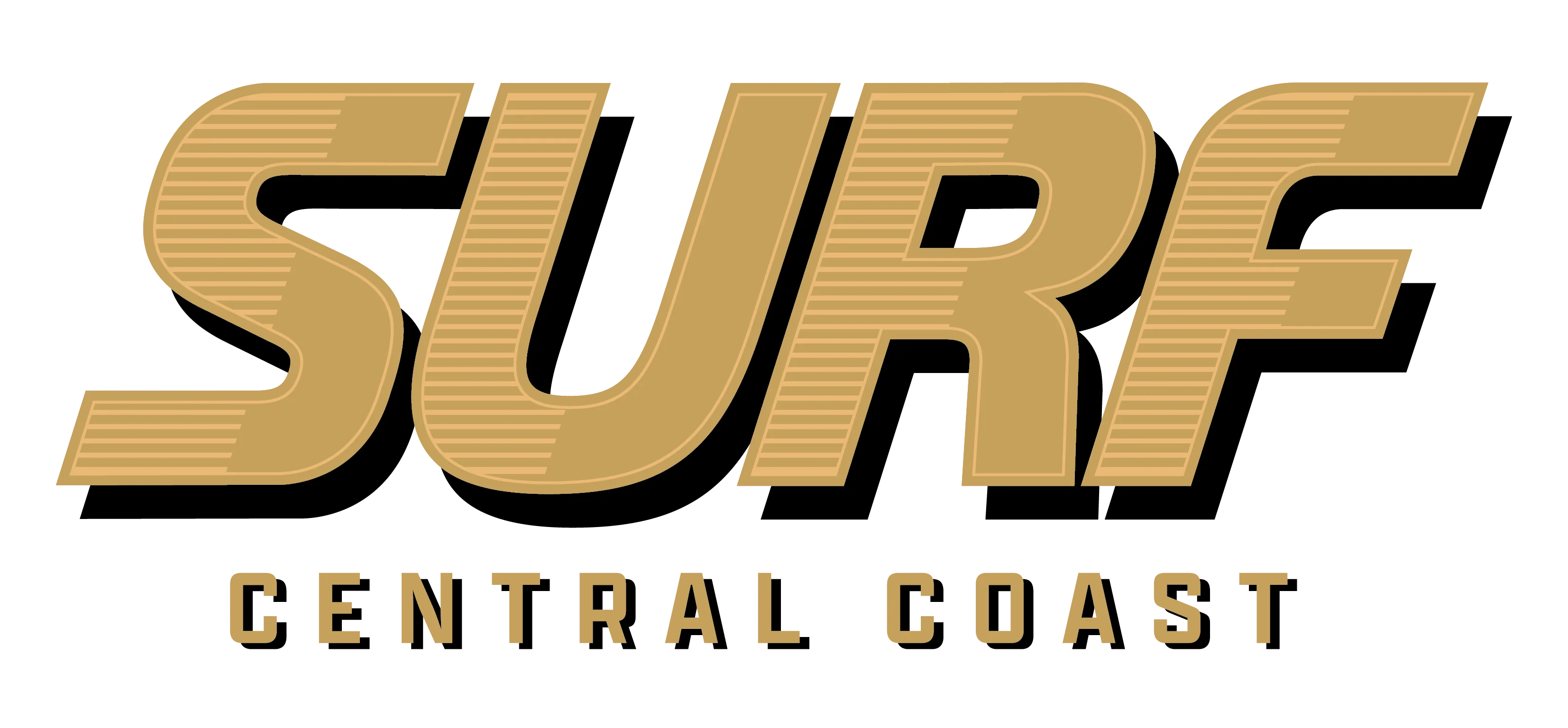 Surf 2026 Middle Chest 'Ola de Oro' Logo - Central Coast