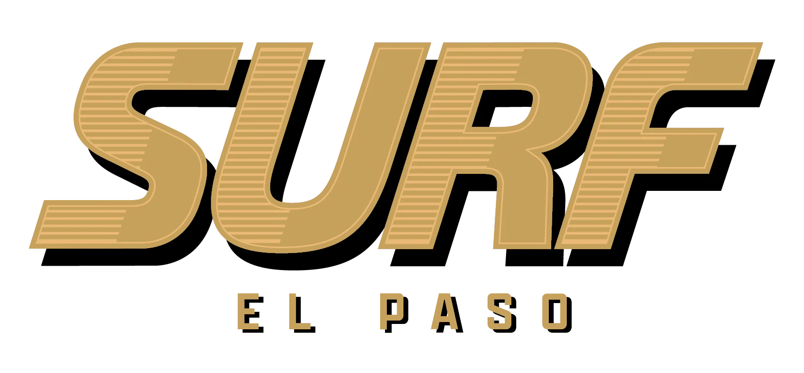 Surf 2026 Middle Chest 'Ola de Oro' Logo - El Paso