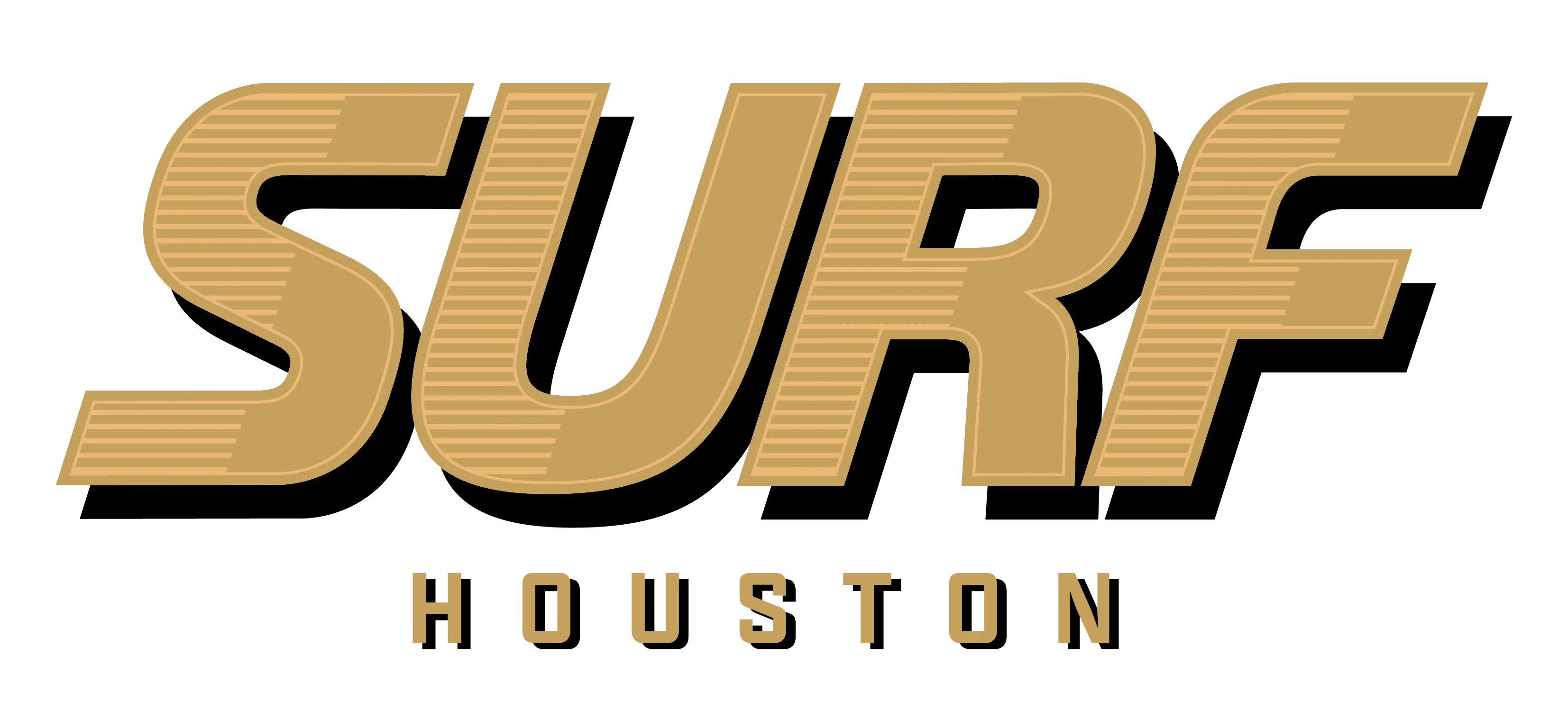 Surf 2026 Middle Chest 'Ola de Oro' Logo - Houston