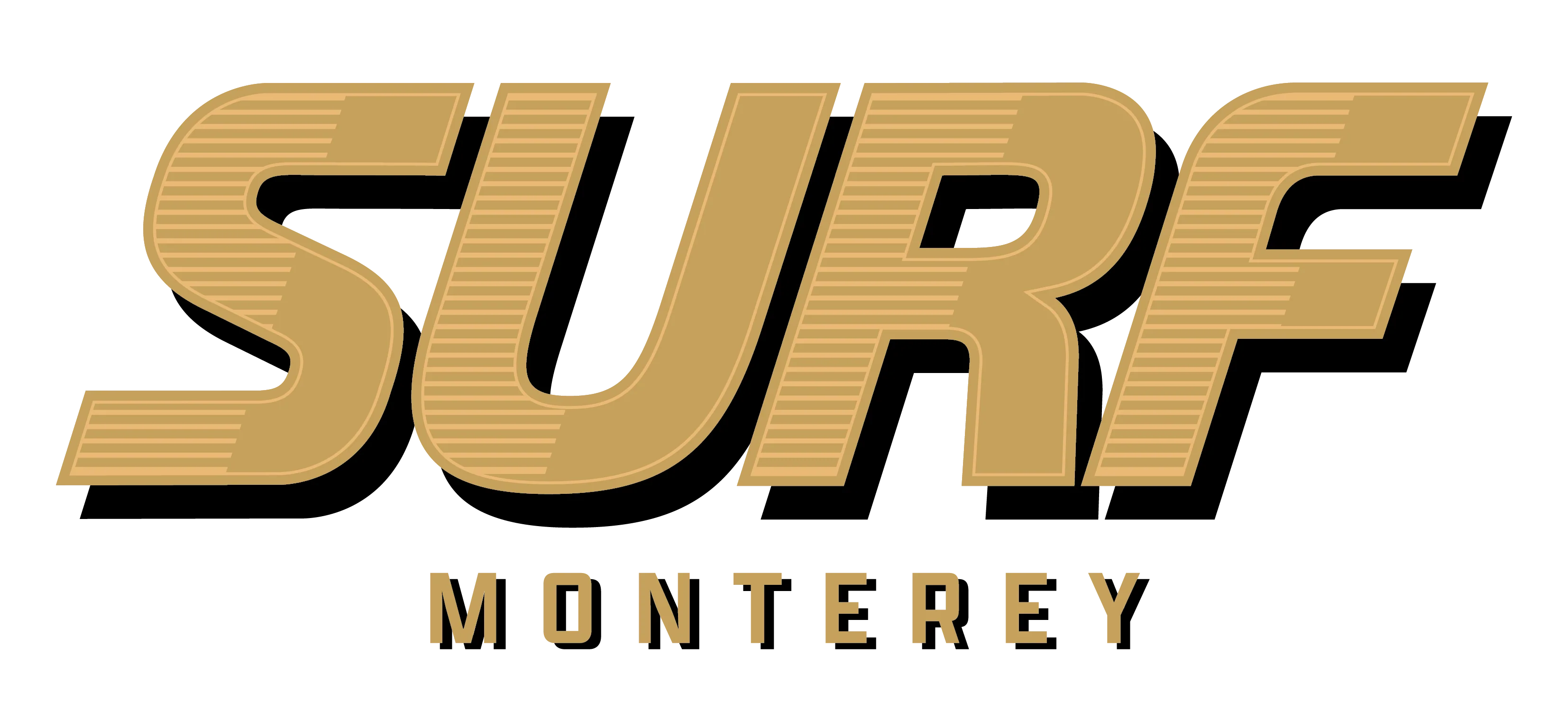 Surf 2026 Middle Chest 'Ola de Oro' Logo - Monterey