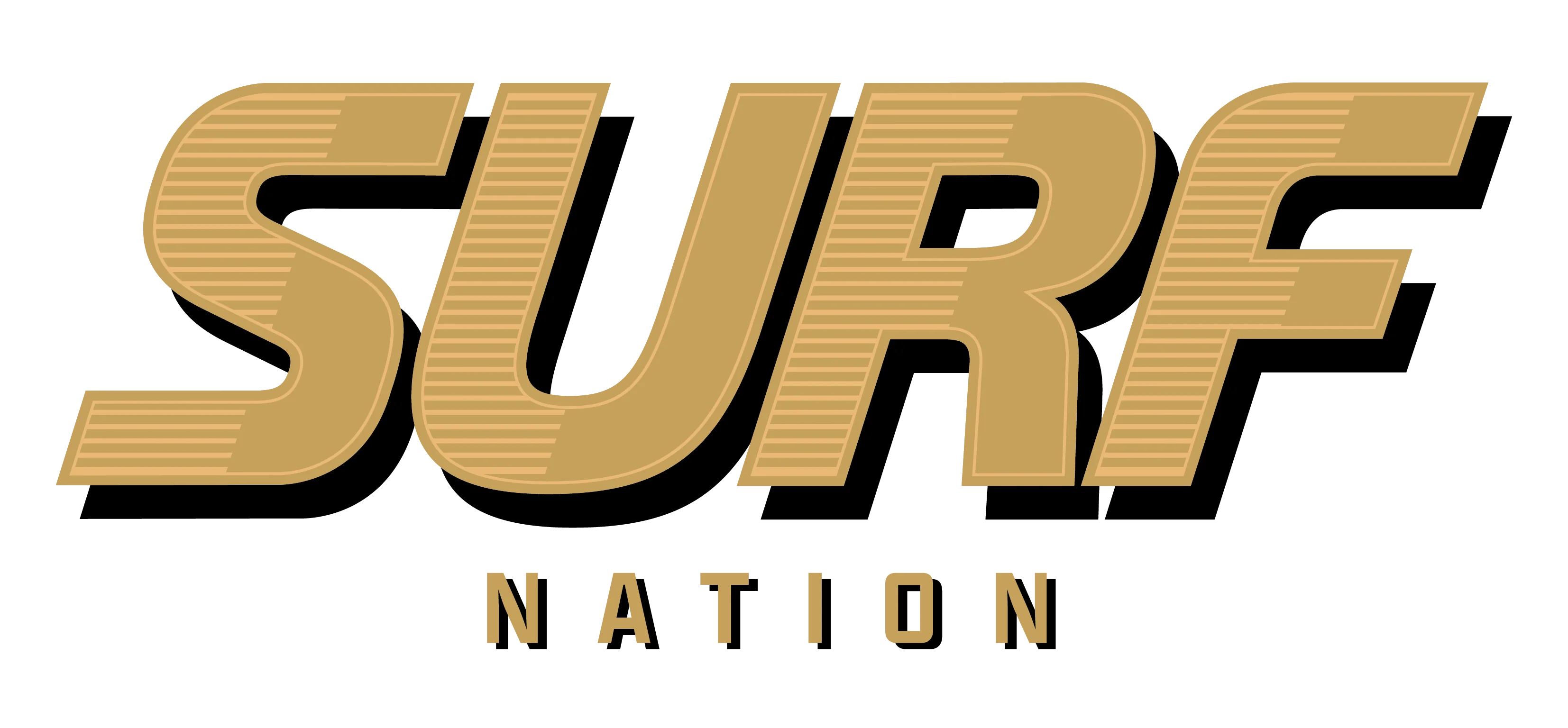 Surf 2026 Middle Chest 'Ola de Oro' Logo - No Nation or Club