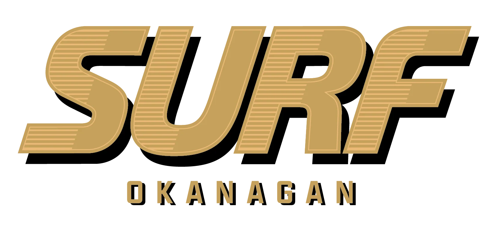 Surf 2026 Middle Chest 'Ola de Oro' Logo -Okanagan