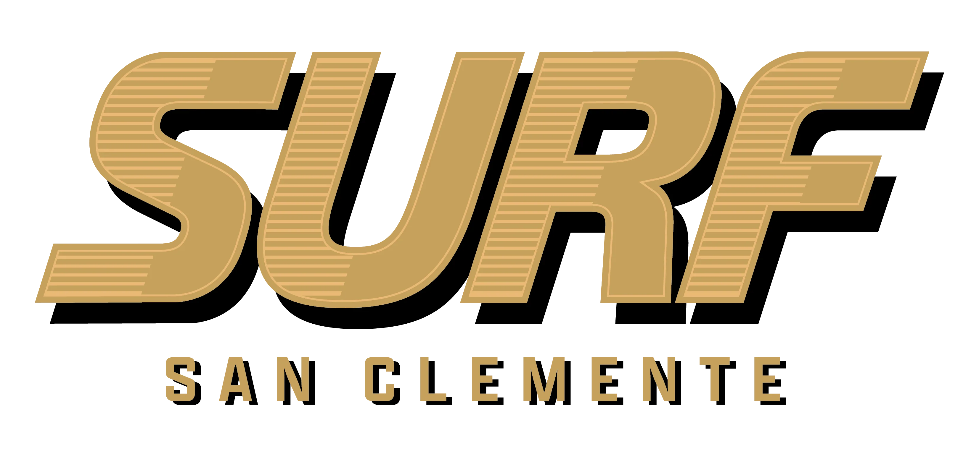 Surf 2026 Middle Chest 'Ola de Oro' Logo - San Clemente