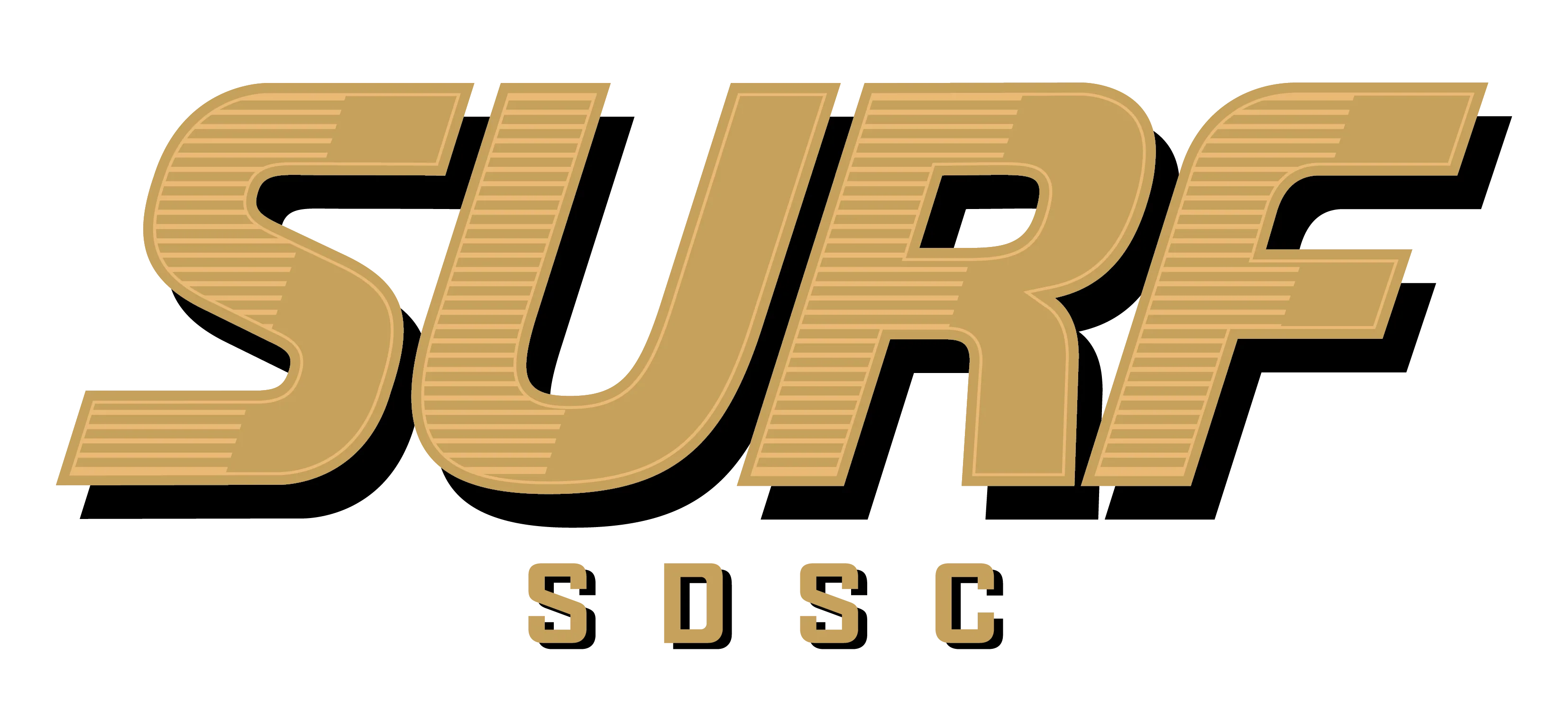 Surf 2026 Middle Chest 'Ola de Oro' Logo - SDSC