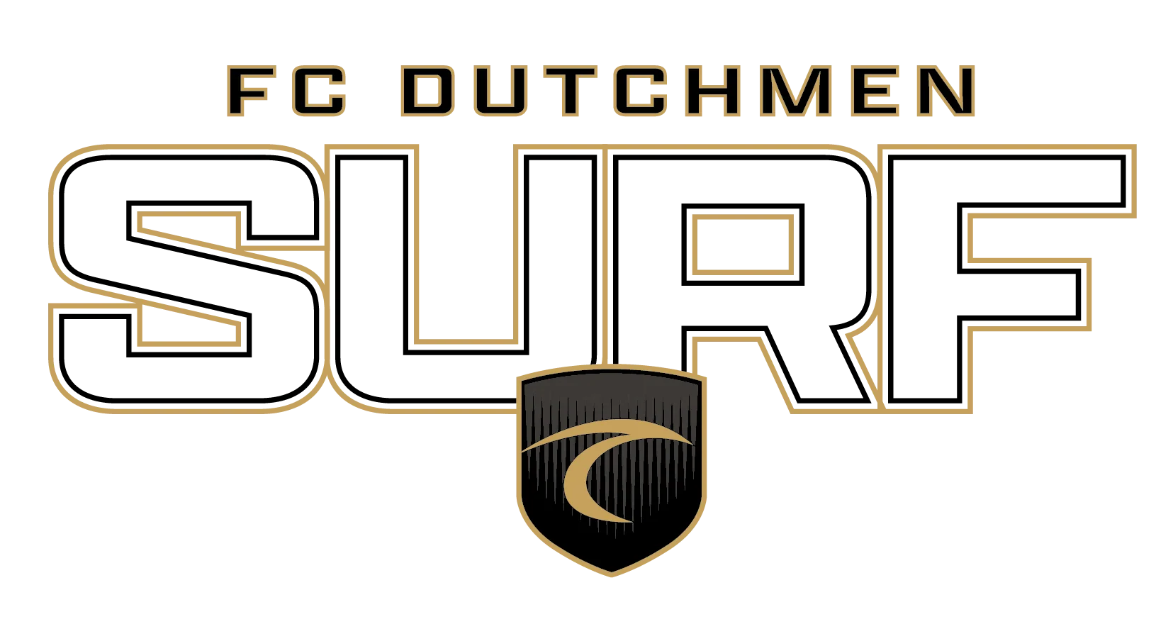 Surf 2026 Middle Chest Shield Trace Logo - FC Dutchmen