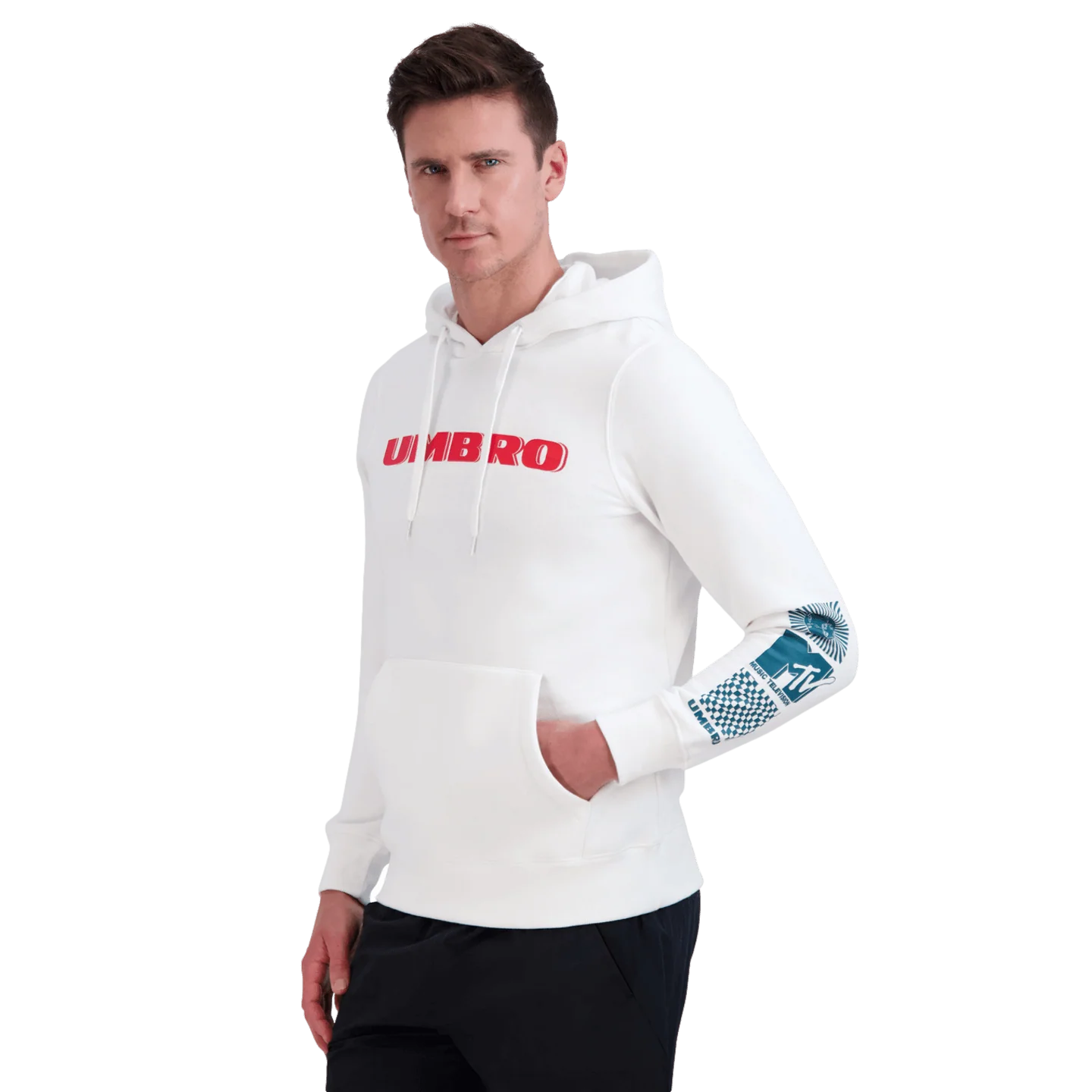 Umbro x MTV Hoodie - White - Image 3