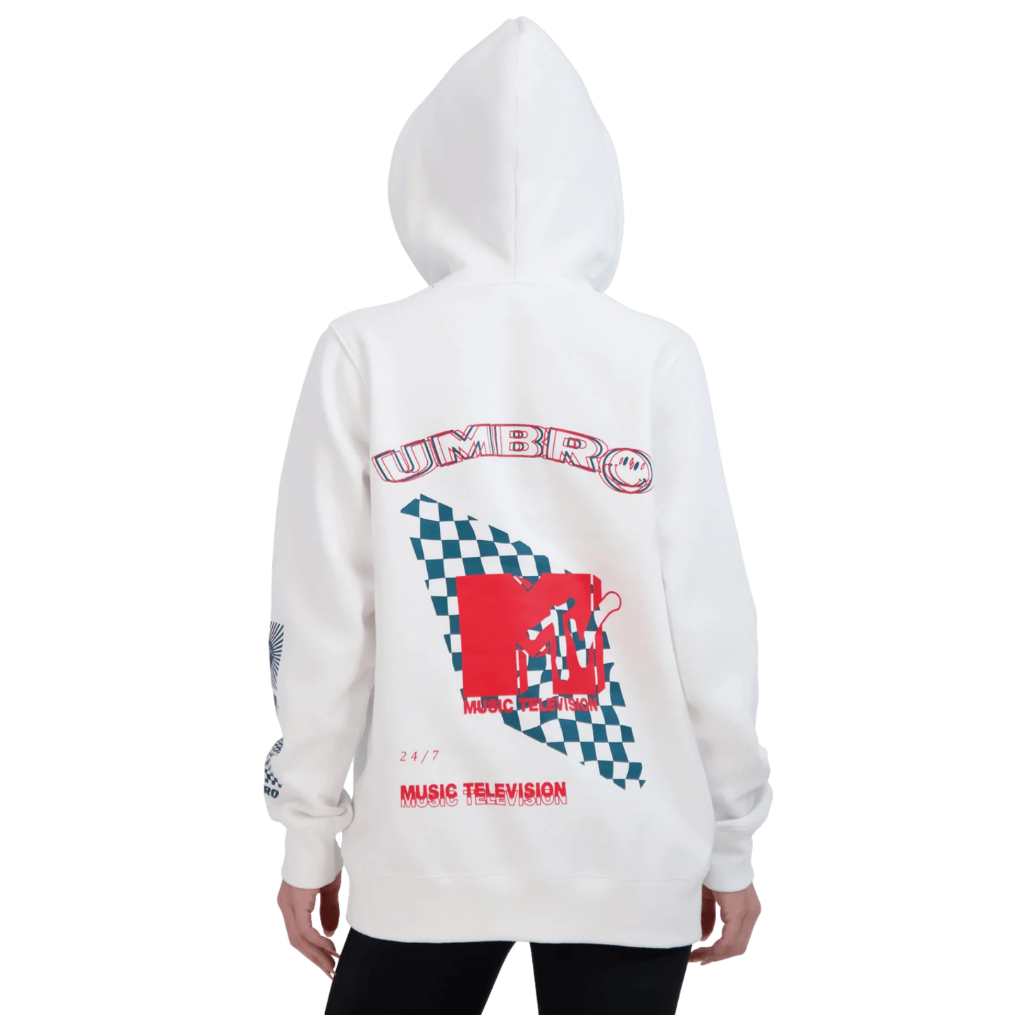 Umbro x MTV Hoodie - White - Image 5