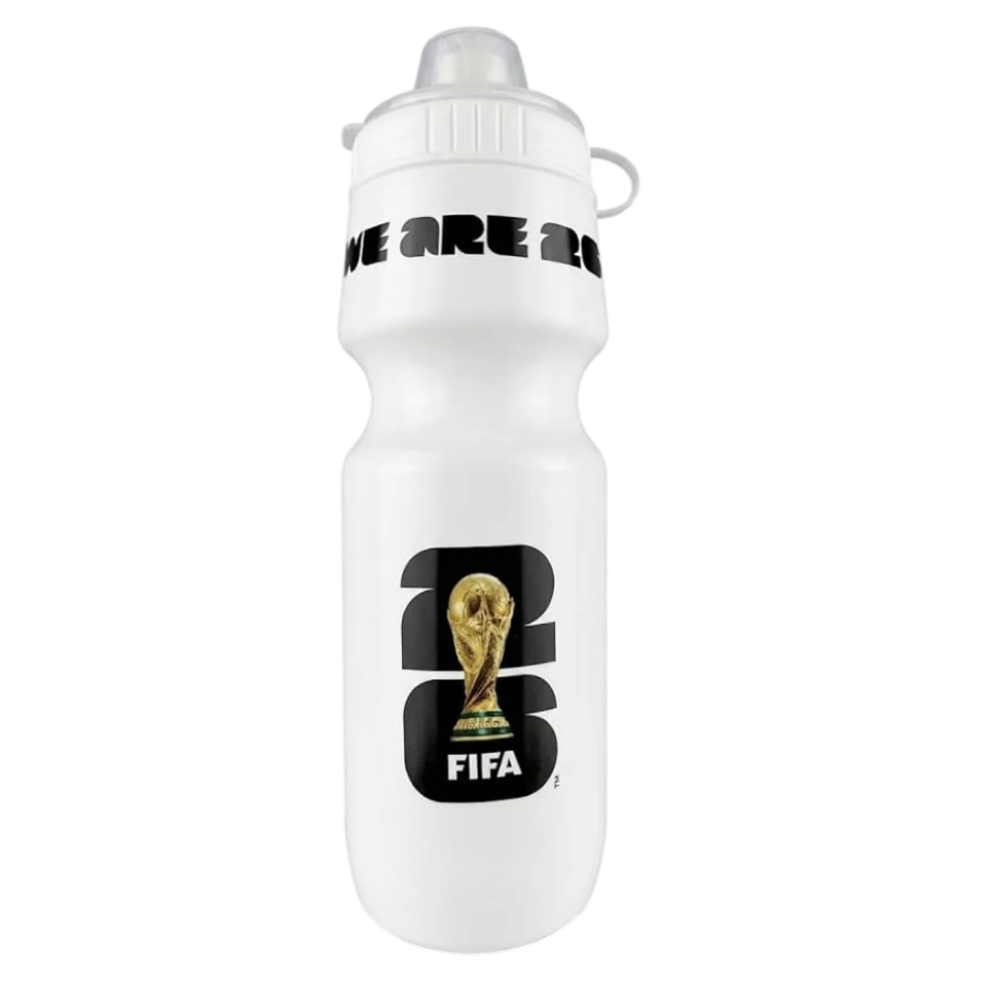 World Cup 2026 Squeeze Water Bottle - White